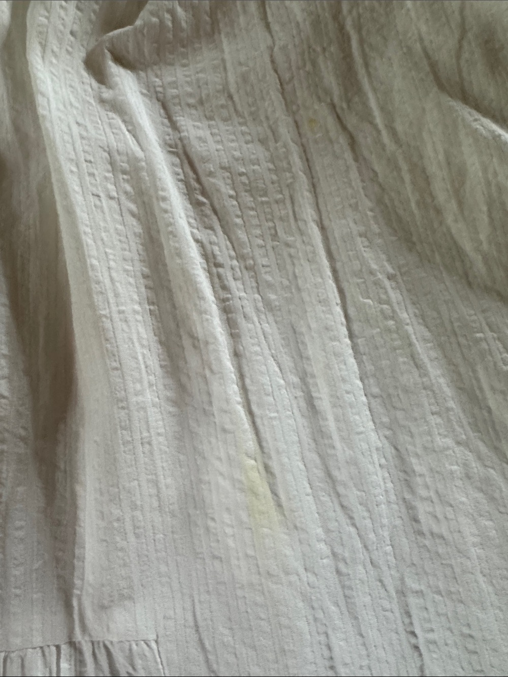 Haute Hippie White Cotton Blend Boho Maxi Dress with Tie-Shoulder Straps- XL - Picture 12 of 14